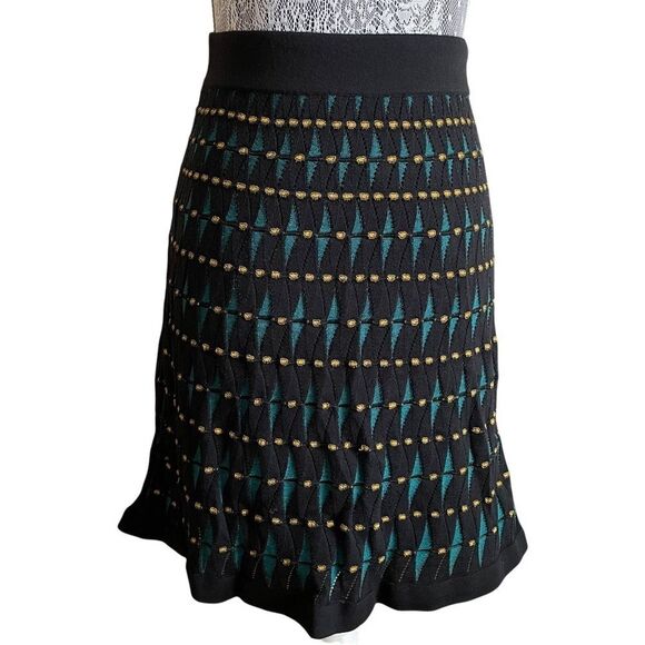 Missoni Wool Blend Skirt Black Size EU42 - Picture 1 of 10